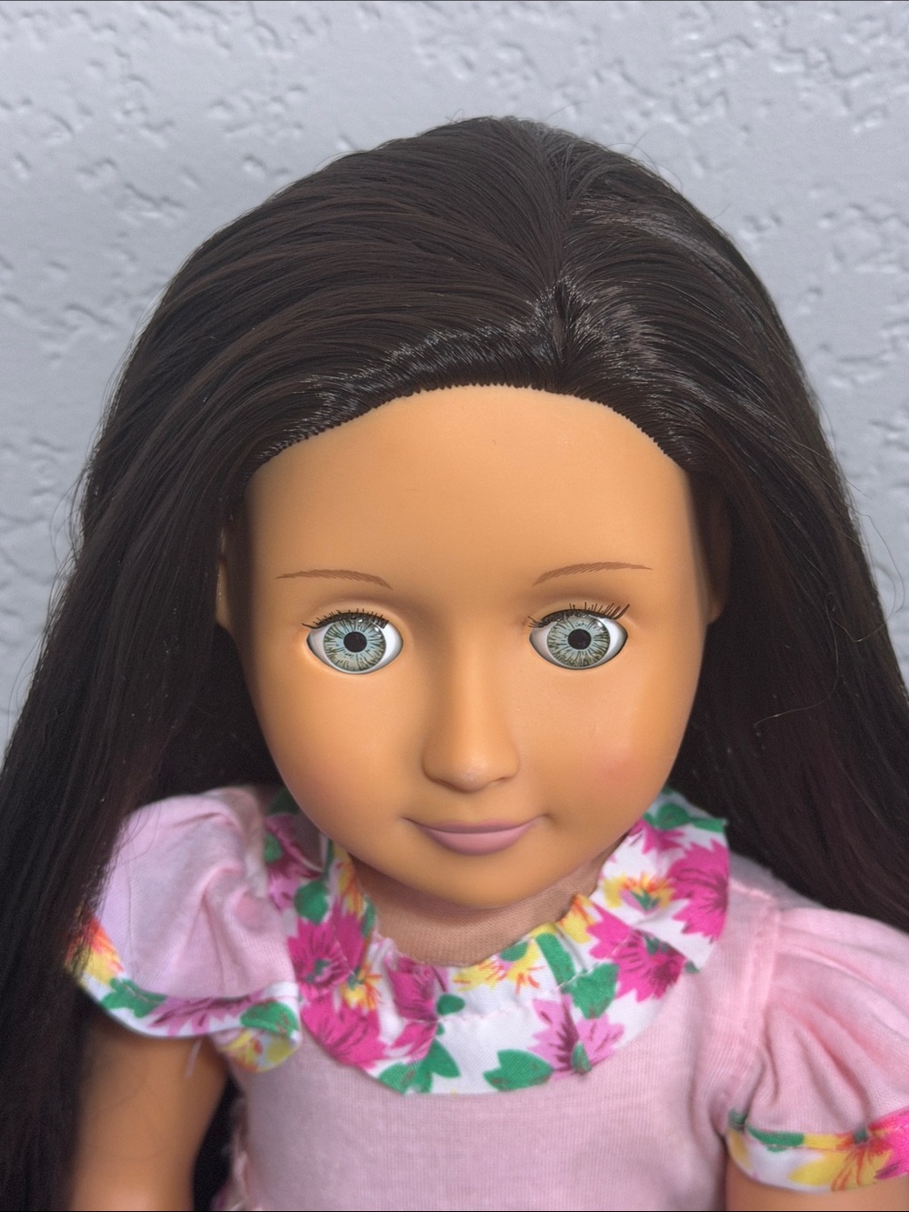 Our Generation 18 inch Doll in Pink Floral Dress - Picture 16 of 16